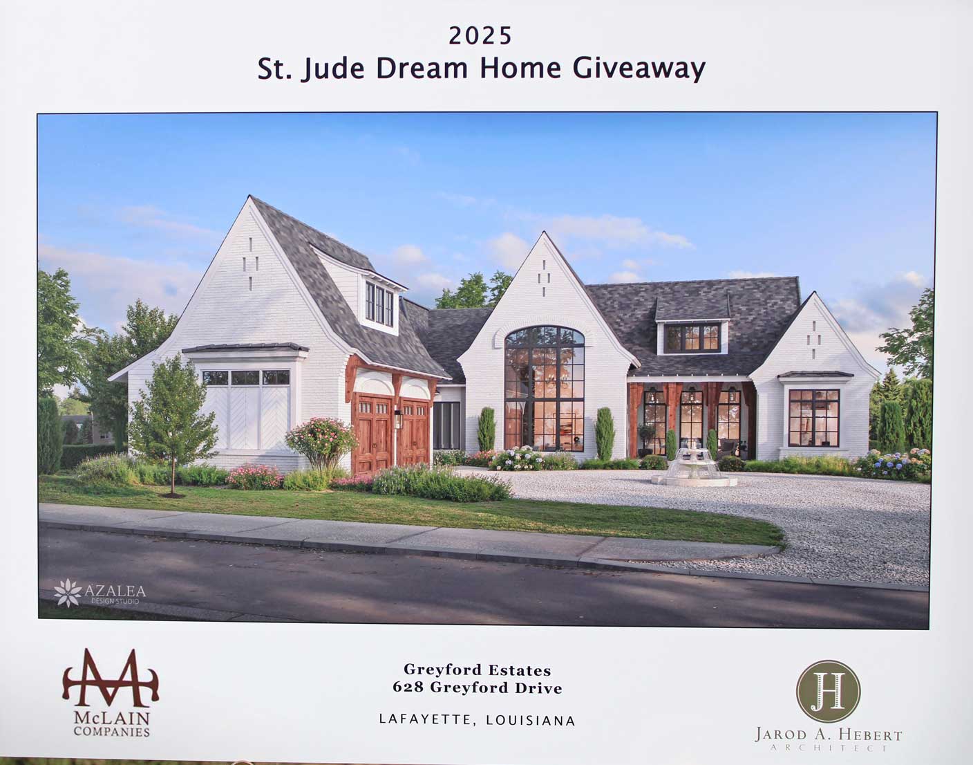 2022 Acadiana St. Jude Dream Home Rendering